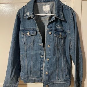 NEW! Old Navy Embroidered Denim Jacket